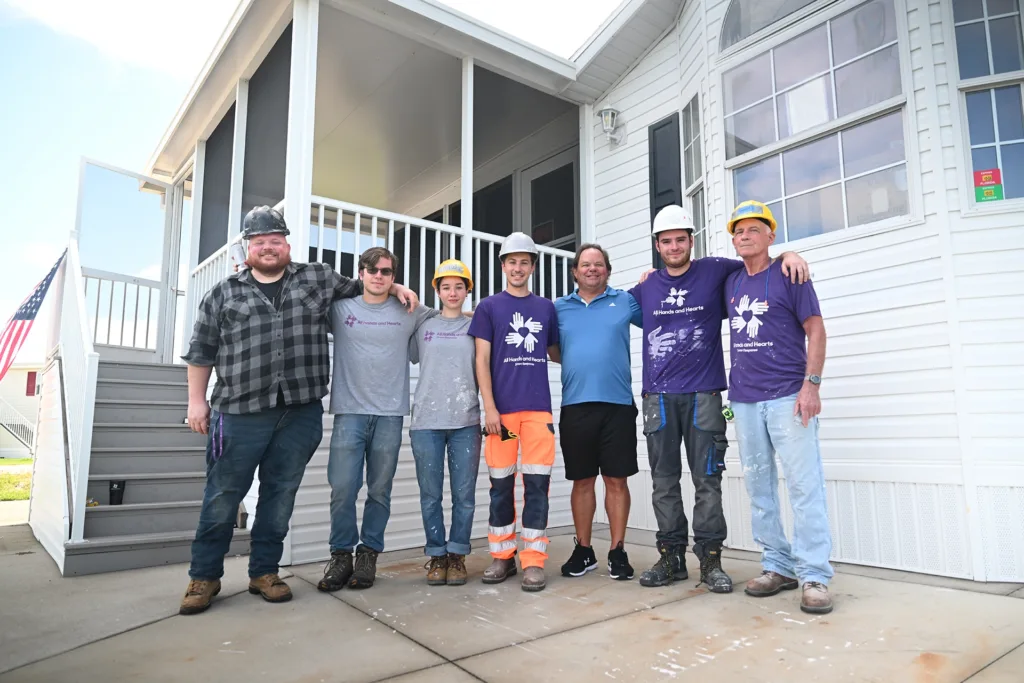 A team in Florida following Hurricane Ian