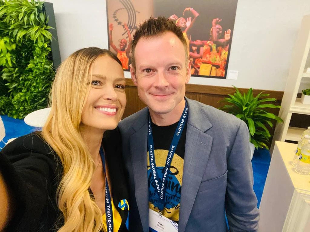 Petra Nemcova and Nate Mook