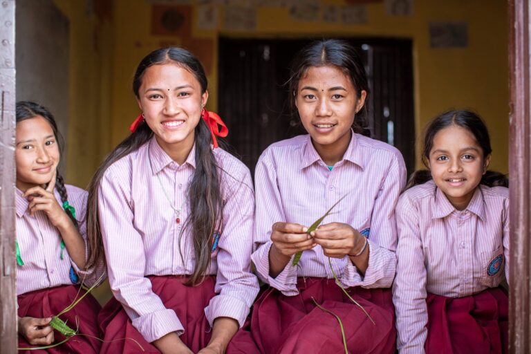 Nepalese Schoolgirls