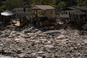 Example of destruction