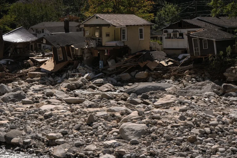 Example of destruction