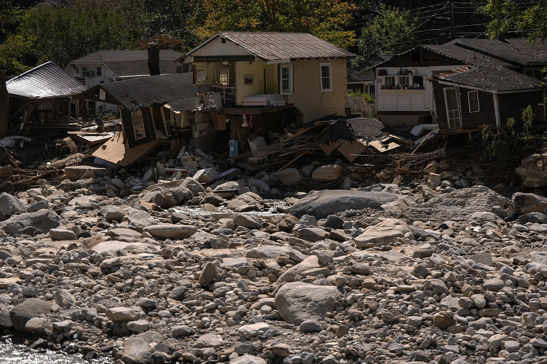 Example of destruction